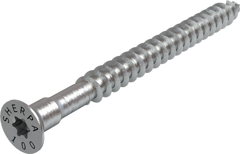 Sherpa Spezialschraube 8x100 mm L-Serie Zink-Nickel